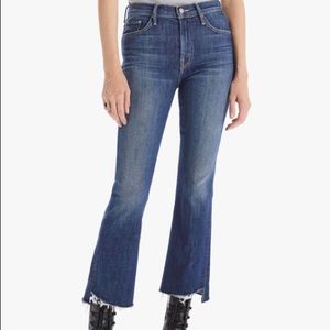 MOTHER Jeans-27. The Insiders Crop Step Fray